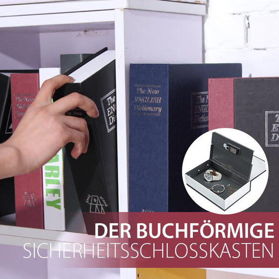 Der Buchf Örmige Sicherheitsschlosskasten