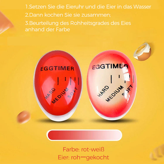 Kreativer Küchentimer für gekochtes Ei