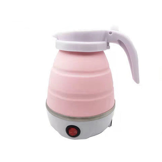 Temperatureinstellbarer, zusammenklappbarer Wasserkocher aus Silikon