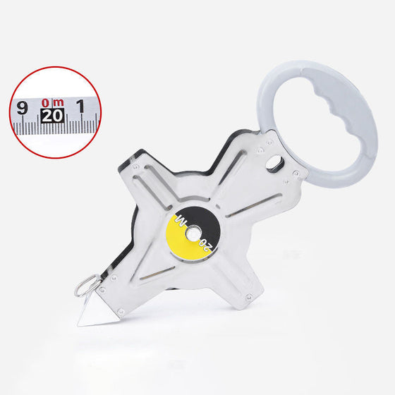 Tragbares Bandmaß aus Edelstahl