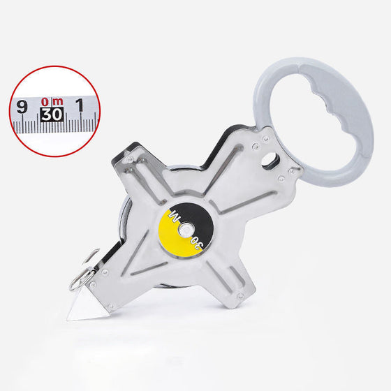 Tragbares Bandmaß aus Edelstahl