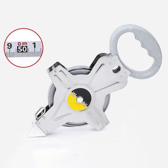 Tragbares Bandmaß aus Edelstahl