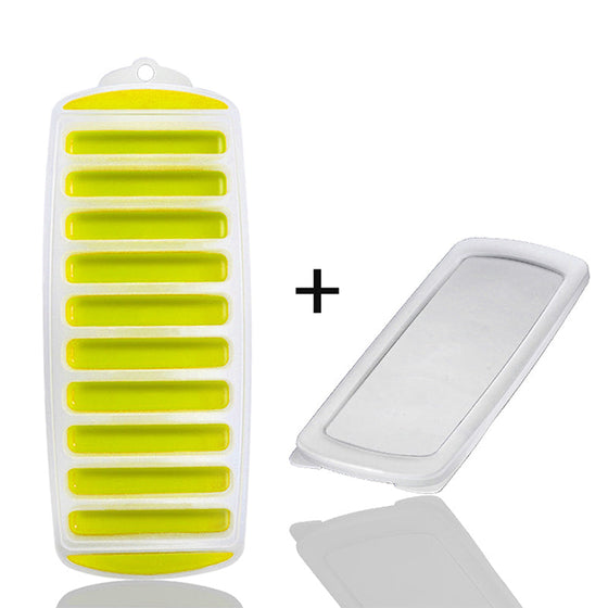 Langer zylindrischer Eiskasten