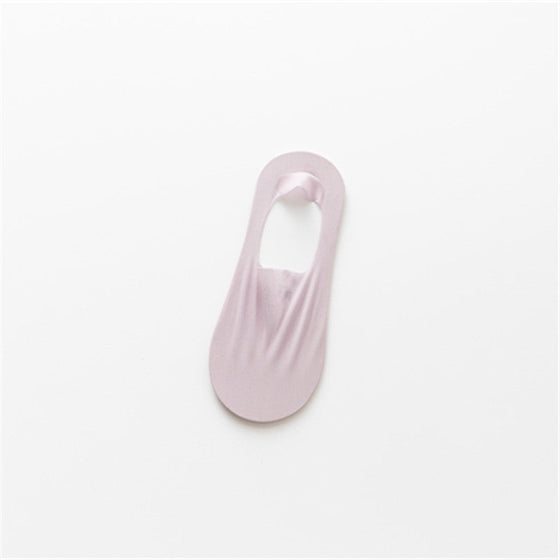 Unsichtbare Atmungsaktive Socken aus Eisseide